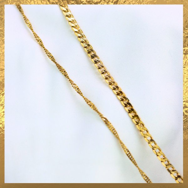 Mangra Chain - Gold 18”