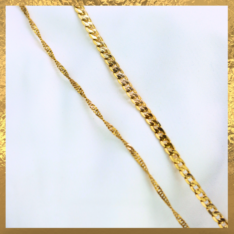 Lucayan Chain - Gold 24”